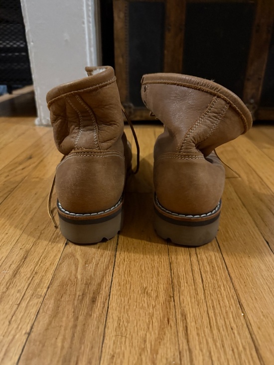 Roots shearling lined lace up boots - men’s size 10 main image 4